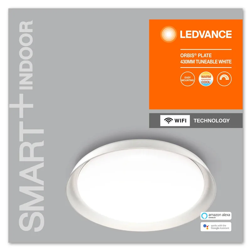 WiFi Orbis Plate CCT 43cm by LEDVANCE SMART+ in White – product photo 5 of 5