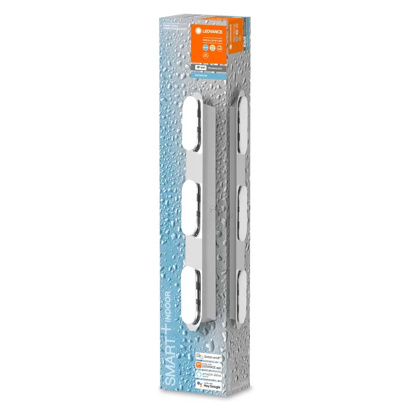 WiFi Orbis Wall Duplo, zilver 3la. by LEDVANCE SMART+ in Silver, White – product photo 4 of 5