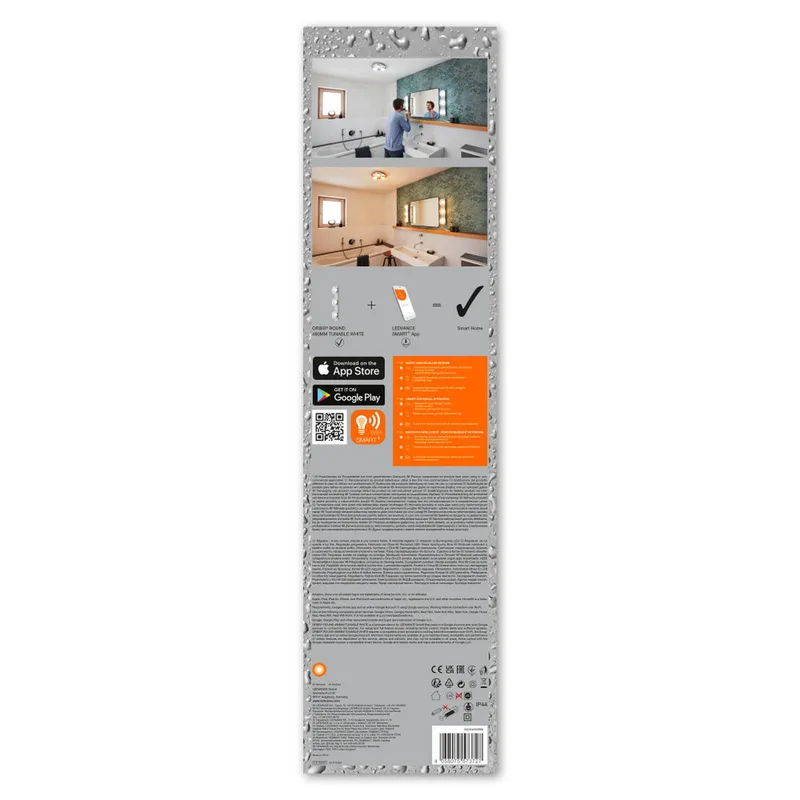 WiFi Orbis Wall Round lengte 48cm by LEDVANCE SMART+ in Silver – product photo 3 of 4