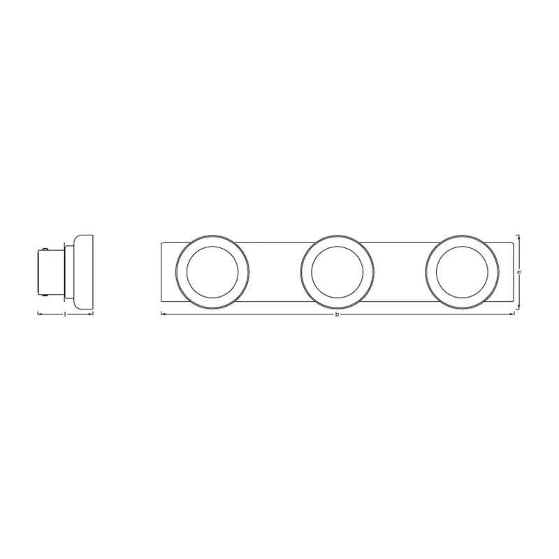 WiFi Orbis Wall Round lengte 48cm by LEDVANCE SMART+ in Silver – product photo 4 of 4