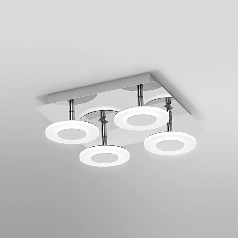 WiFi Orbis Wave IP44 30 x 30 cm van LEDVANCE SMART+ in Zilver – productfoto