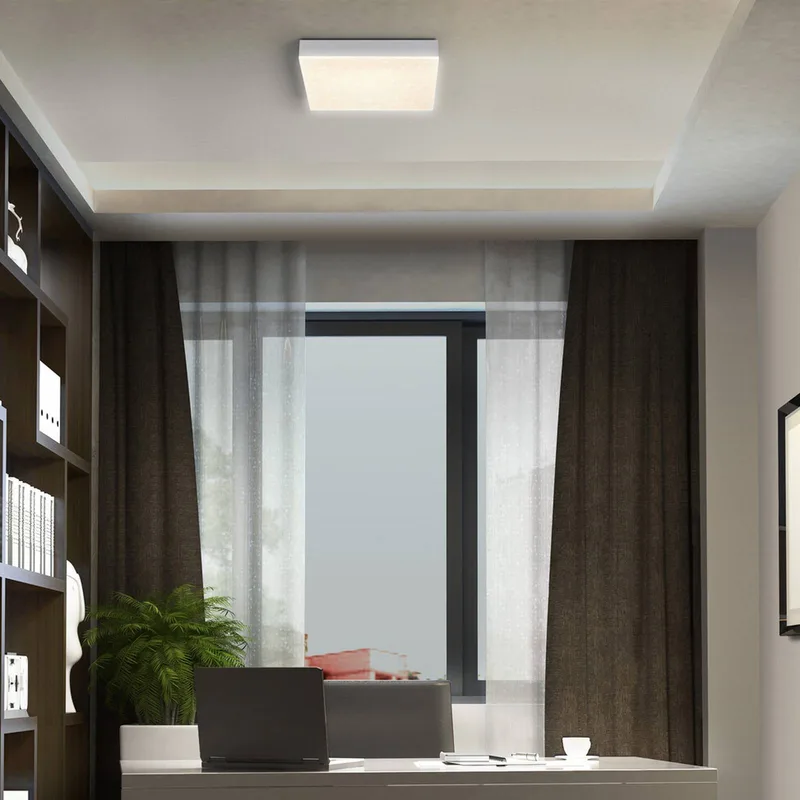 WiFi Planon FL Sparkle 30x30 cm de LEDVANCE SMART+ en Blanc – photo du produit 4 sur 5