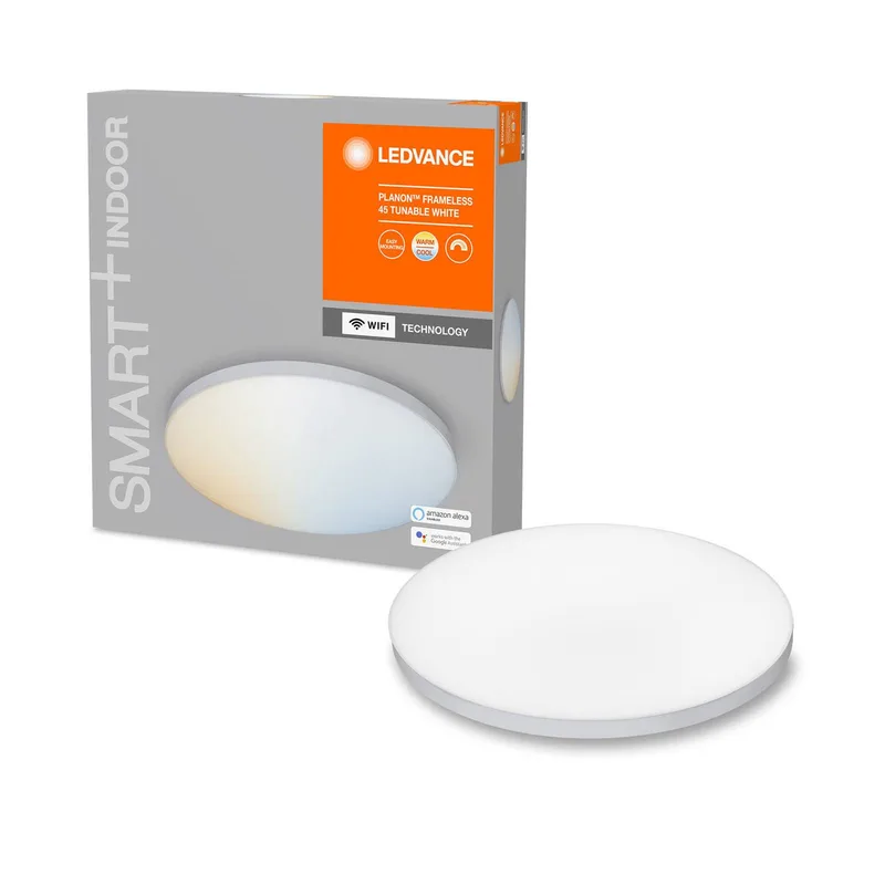 WiFi Planon LED paneel CCT Ø45cm von LEDVANCE SMART+ in Weiß – Produktfoto 3 von 5