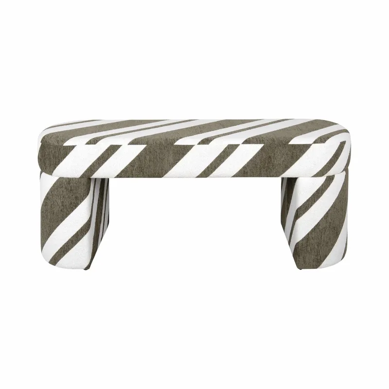 Bank Argaciado - 101x101x43cm - Modern by Leitmotiv in Green – product photo