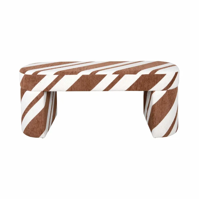 Bank Argaciado - Donkerbruin - 101x101x43cm - Modern by Leitmotiv in Brown – product photo