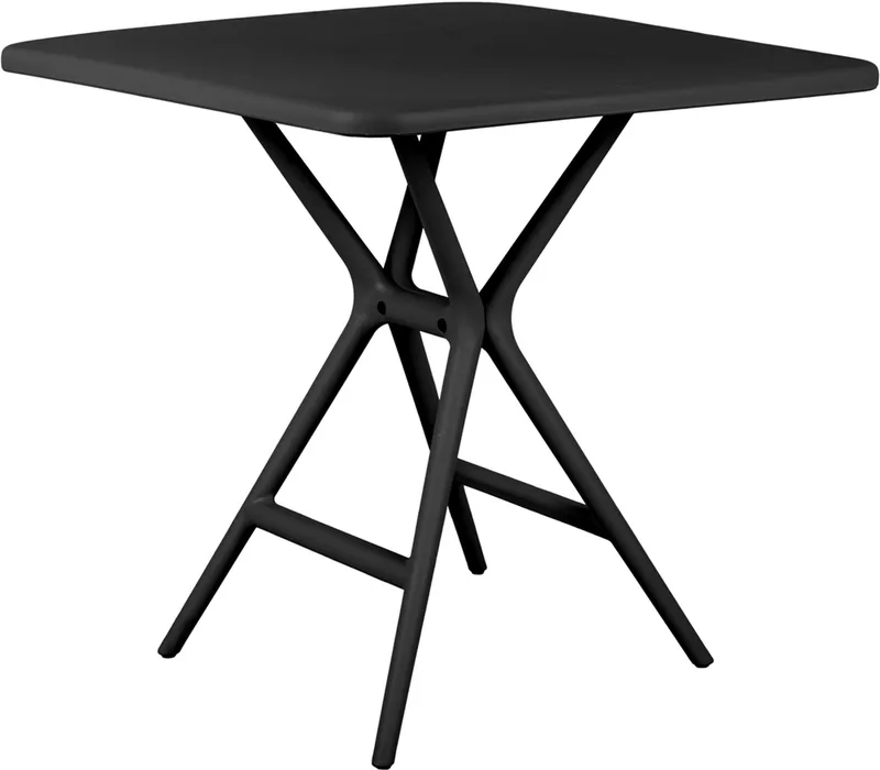 Bijzettafel - 70x70x73 cm van Leitmotiv in Zwart – productfoto
