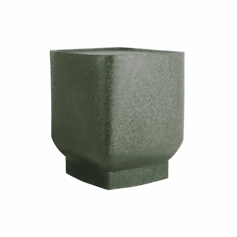Bijzettafel Boaz Cuadro - Jungle - 37x37x40cm - Modern by Leitmotiv in Green – product photo