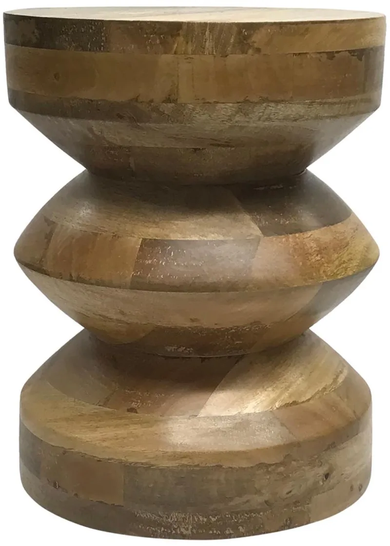 Bijzettafel Cegador - 35x35x45cm - Modern by Leitmotiv in Natural – product photo