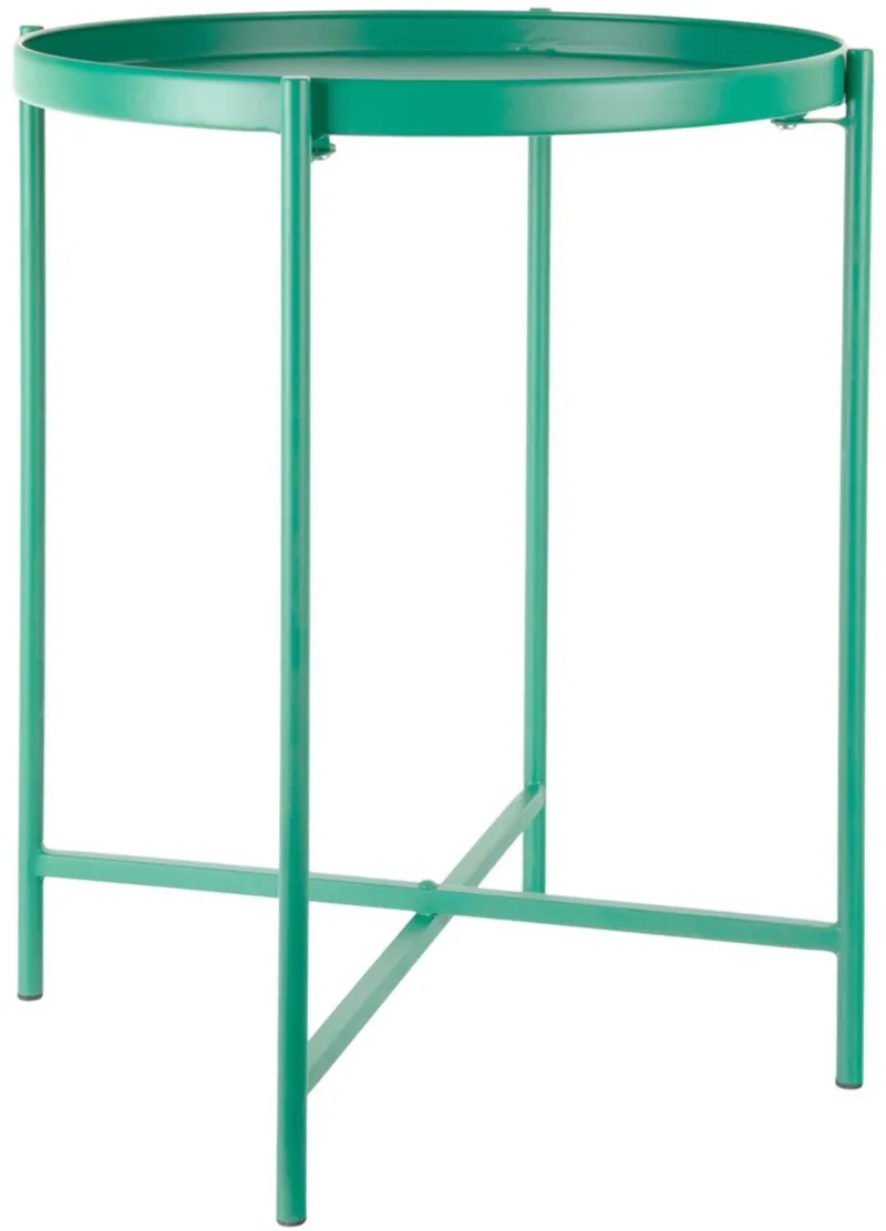 Bijzettafel Meseta - 40x40x49cm - Modern de Leitmotiv en Vert – photo du produit