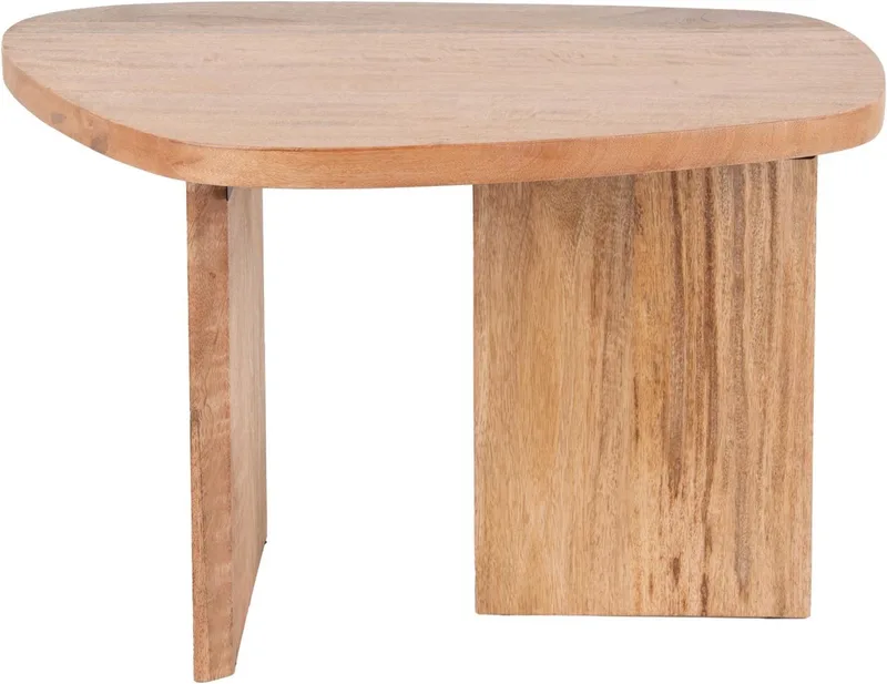 Bijzettafel Organic - 60.5x40x38cm - Scandinavisch von Leitmotiv in Natur – Produktfoto