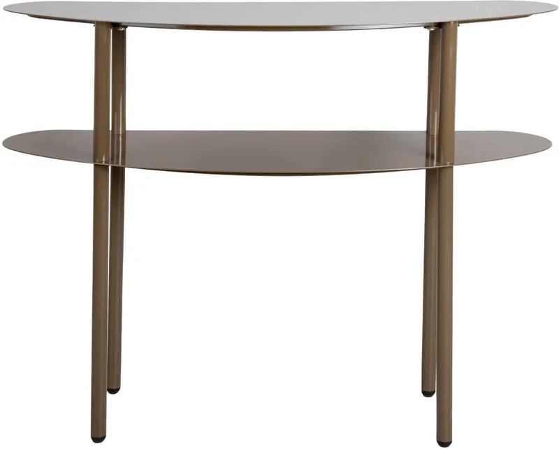 Bijzettafel Paris - Chocoladebruin - 90x28x72.5cm - Scandinavisch by Leitmotiv in Brown – product photo