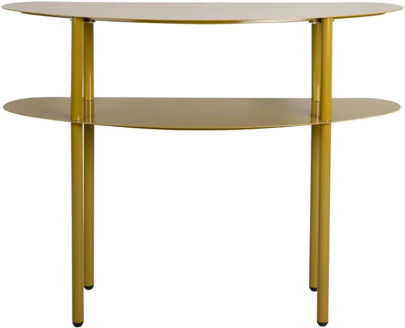 Bijzettafel Paris - Donker kaki - 90x28x72.5cm - Scandinavisch de Leitmotiv en Vert – photo du produit
