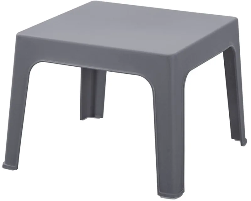 Bijzettafel Recreo - 49,5x49,5x40 cm van Leitmotiv in Grijs – productfoto