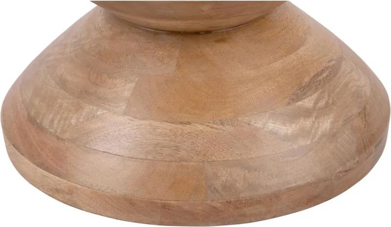 Bijzettafel Totem - 35x35x46cm - Modern by Leitmotiv in Natural – product photo