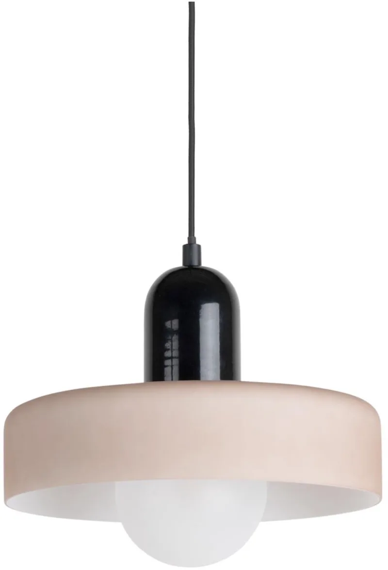 Hanglamp Opaco Grato - 25x25x23cm - Modern - Hanglampen Eetkamer, Slaapkamer, Woonkamer från Leitmotiv i Grå – produktbild