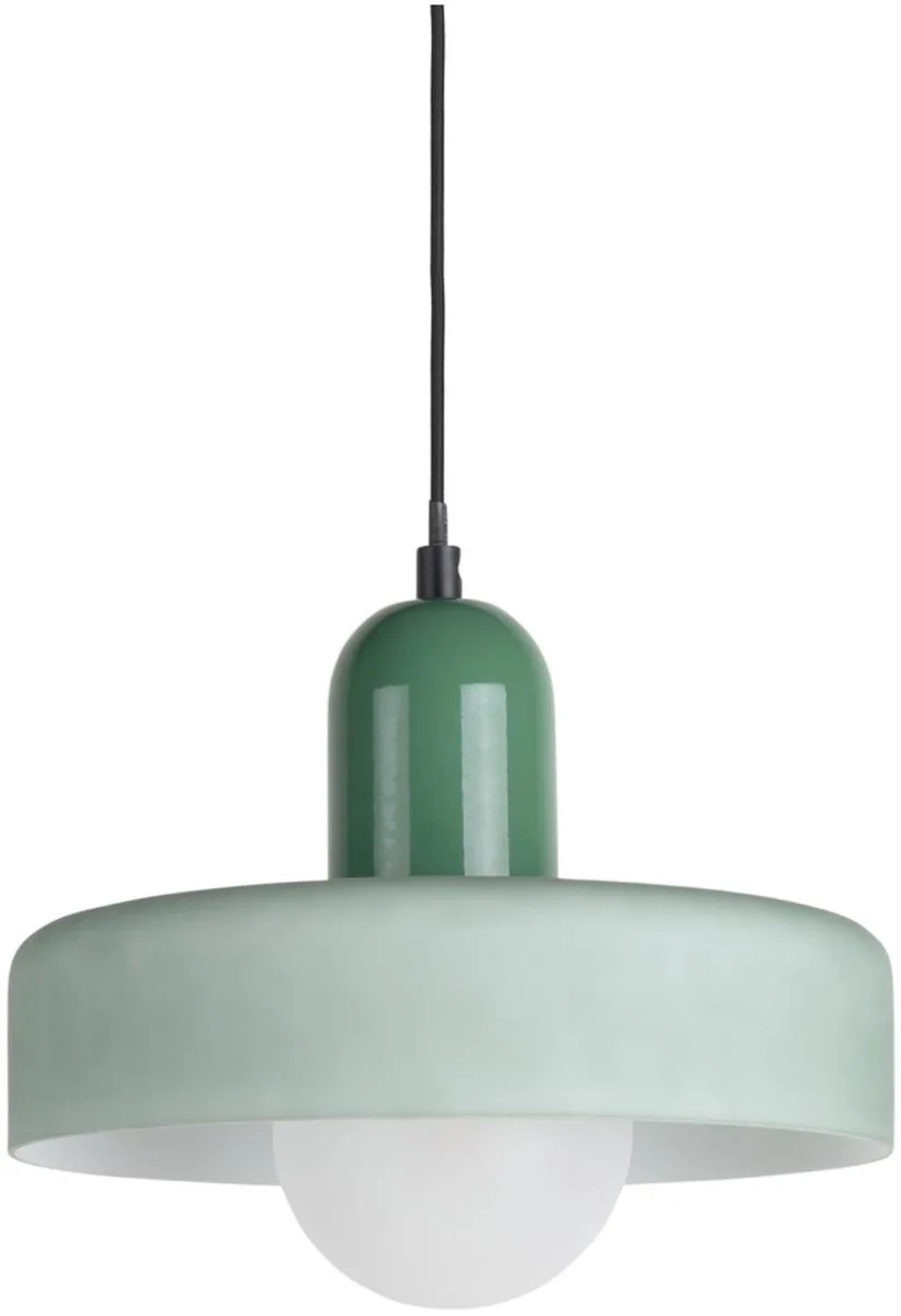 Hanglamp Opaco Grato - 25x25x23cm - Modern - Hanglampen Eetkamer, Slaapkamer, Woonkamer från Leitmotiv i Grön – produktbild