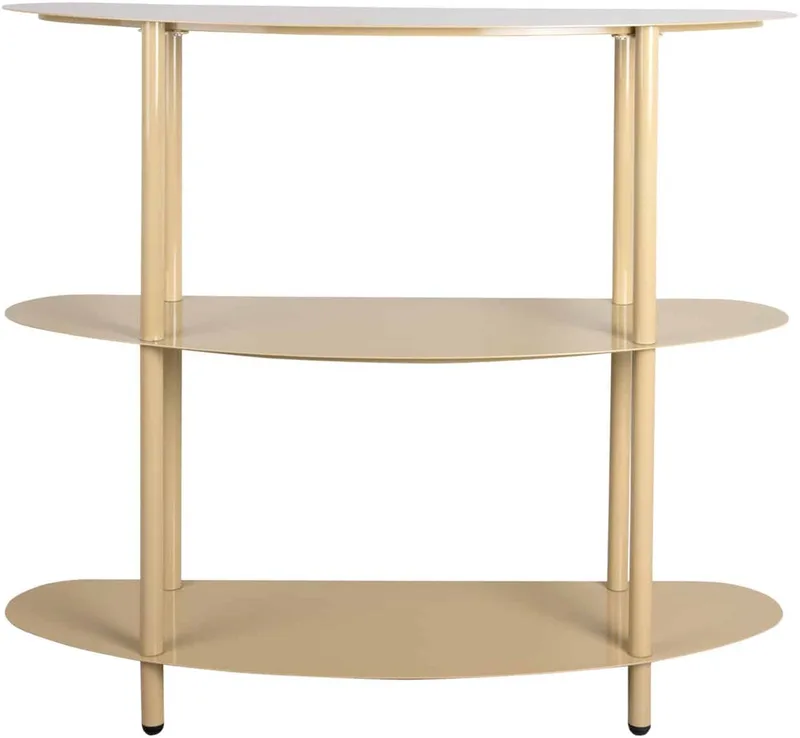 Kast Paris - Lattebruin - 90x28x82cm - Scandinavisch by Leitmotiv in Brown – product photo