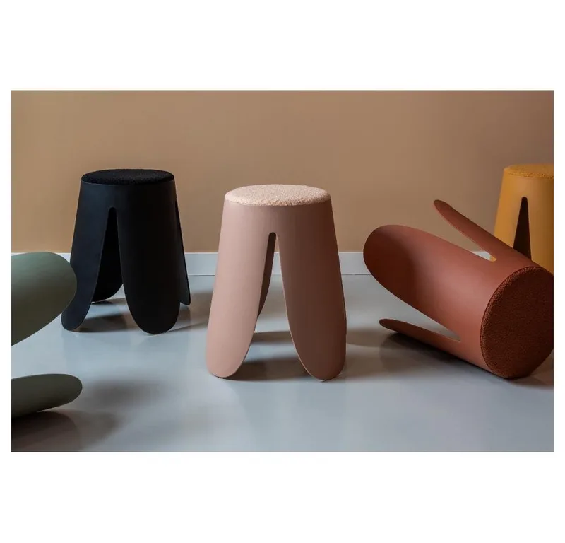 Kruk Savor - Ø44cm - Modern de Leitmotiv en Rose – photo du produit 4 sur 4