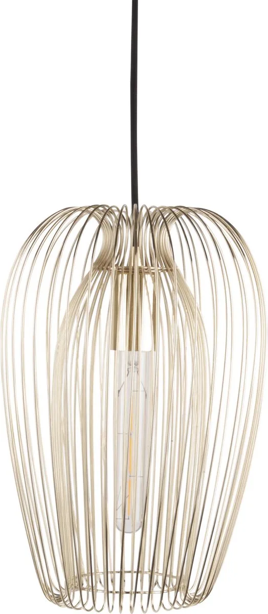 Lucid Large Lamp - Hanglamp - Ijzer - Ø30 x 45 cm by Leitmotiv in Gold – product photo