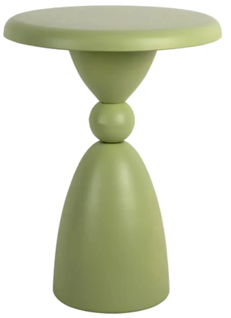 Side Table Folly Outdoor by Leitmotiv in Jade groen – product photo