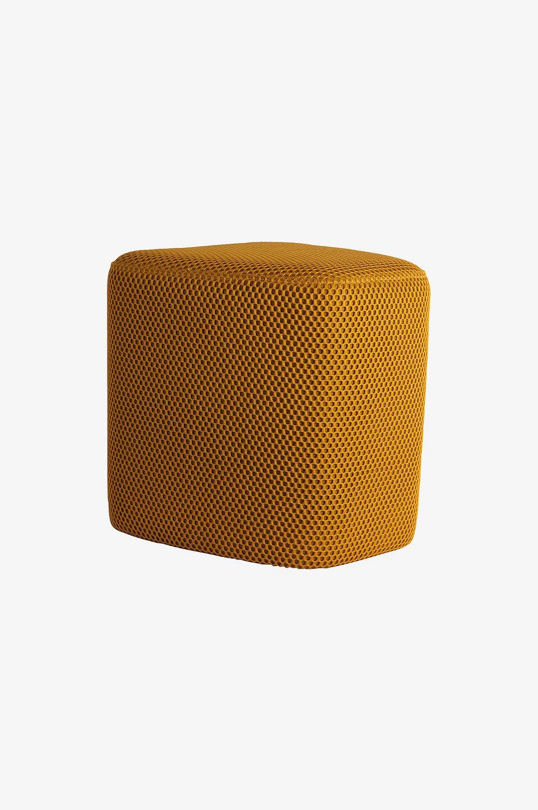 Sittpuff Retro Mesh - Fotpallar & Sittpuffar - Från Homeroom de Leitmotiv en Jaune – photo du produit