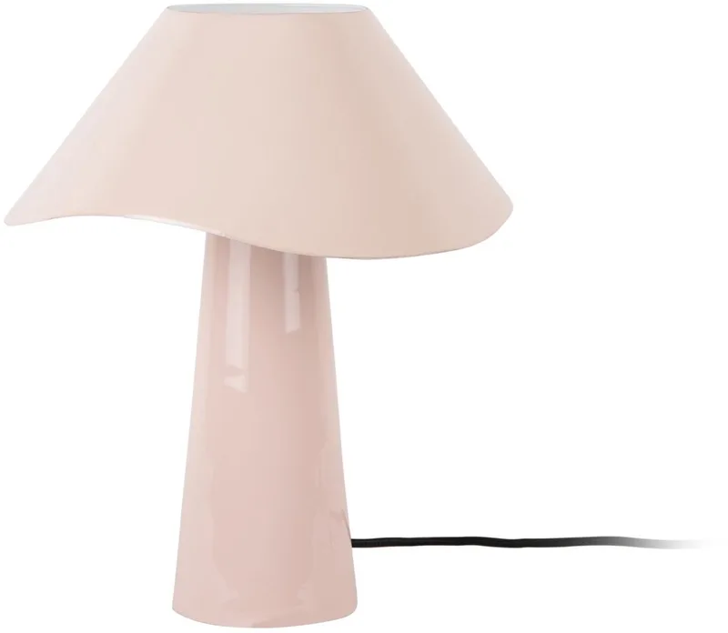 Tafellamp Ameno - Zachtroze - Ø28cm - Scandinavisch de Leitmotiv en Rose – photo du produit