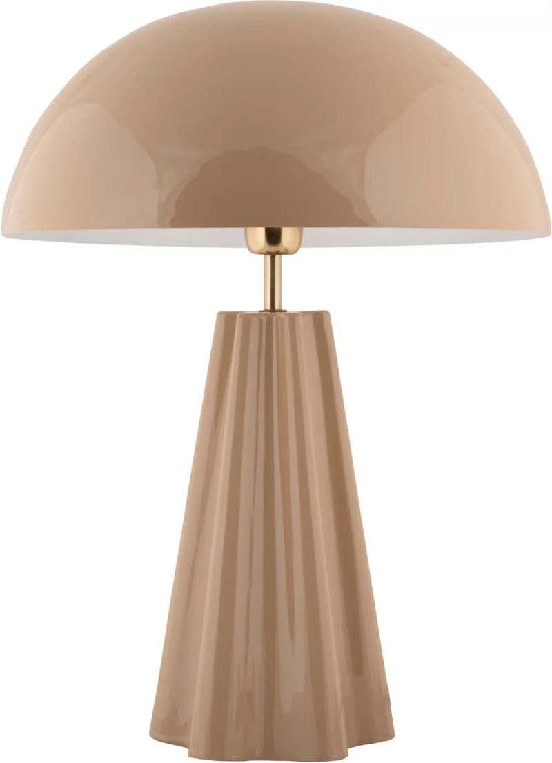 Tafellamp Amplio XL - Ø30cm - Scandinavisch by Leitmotiv in Brown – product photo