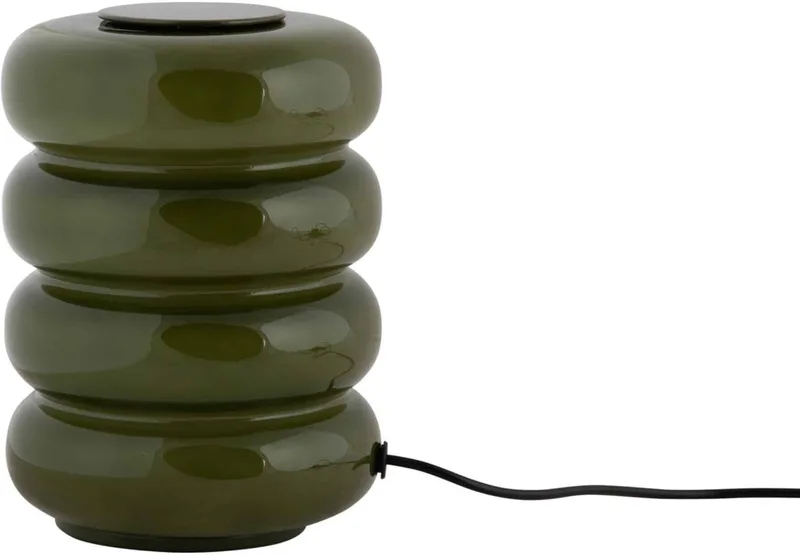 Tafellamp Aro - Ø12cm - Modern by Leitmotiv in Green – product photo