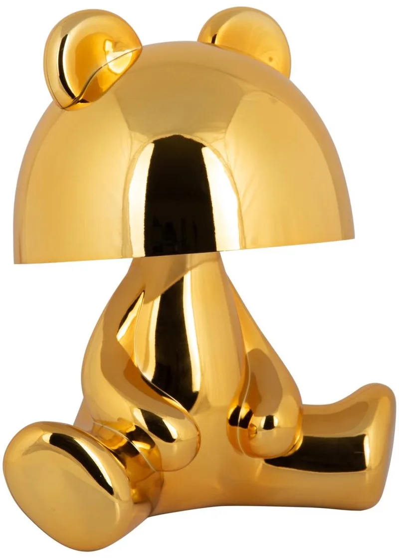 Tafellamp Bear Led - Verguld - 22x17x24cm - Scandinavisch fra Leitmotiv i Guld – produktbillede