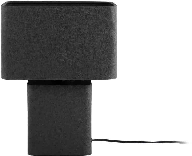 Tafellamp Boaz Recto - 24x14x33cm - Modern de Leitmotiv en Noir – photo du produit