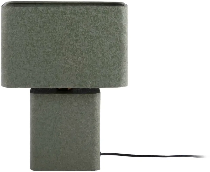 Tafellamp Boaz Recto - Jungle - 24x14x33cm - Modern de Leitmotiv en Vert – photo du produit