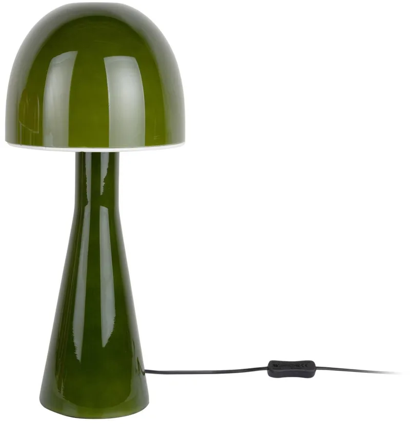 Tafellamp Bombin - Legergroen - Ø20cm - Scandinavisch by Leitmotiv in Green – product photo