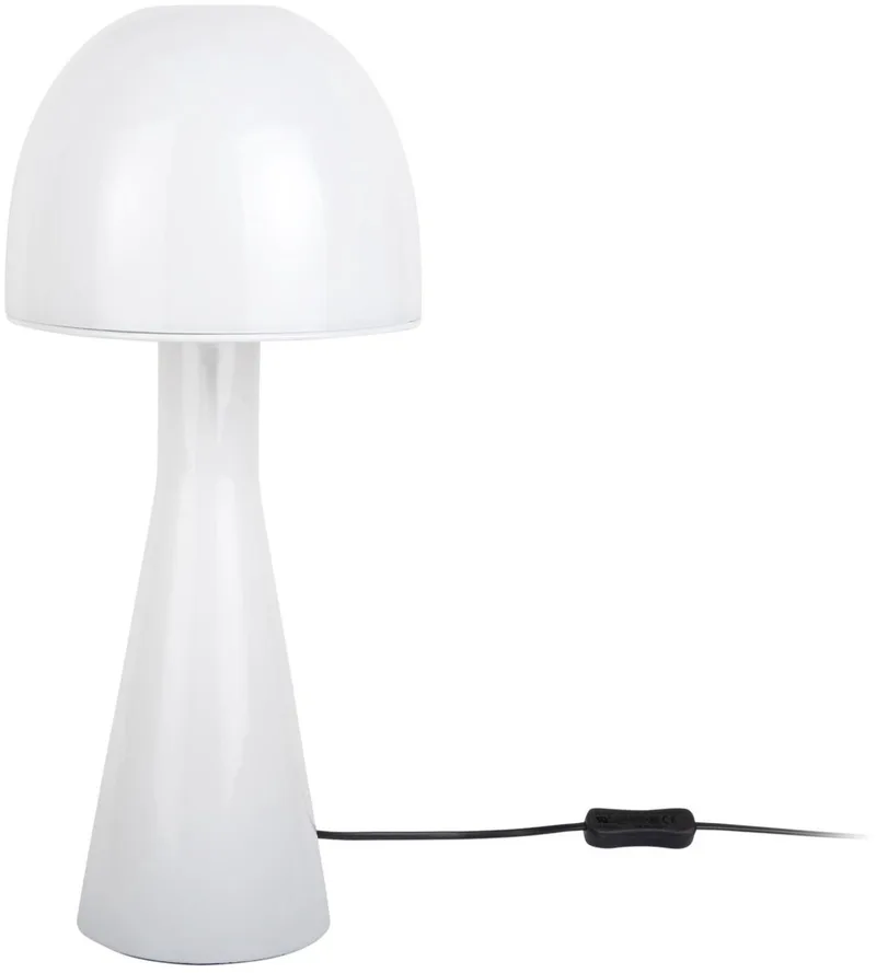 Tafellamp Bombin - Ø20cm - Scandinavisch fra Leitmotiv i Hvid – produktbillede