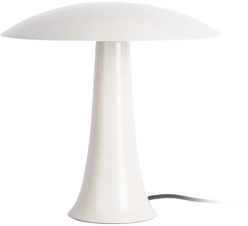 Lampe à poser Cadiz Disc de Leitmotiv en Blanc – photo du produit