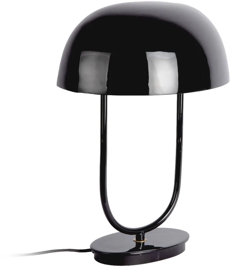 Tafellamp Cadiz Ovoid - 32x32x45cm - Scandinavisch de Leitmotiv en Noir – photo du produit