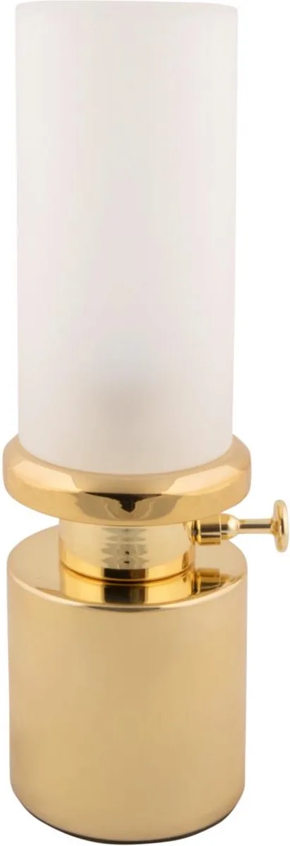 Tafellamp Camp LED - 9x9x29.5cm - Scandinavisch de Leitmotiv en Or – photo du produit