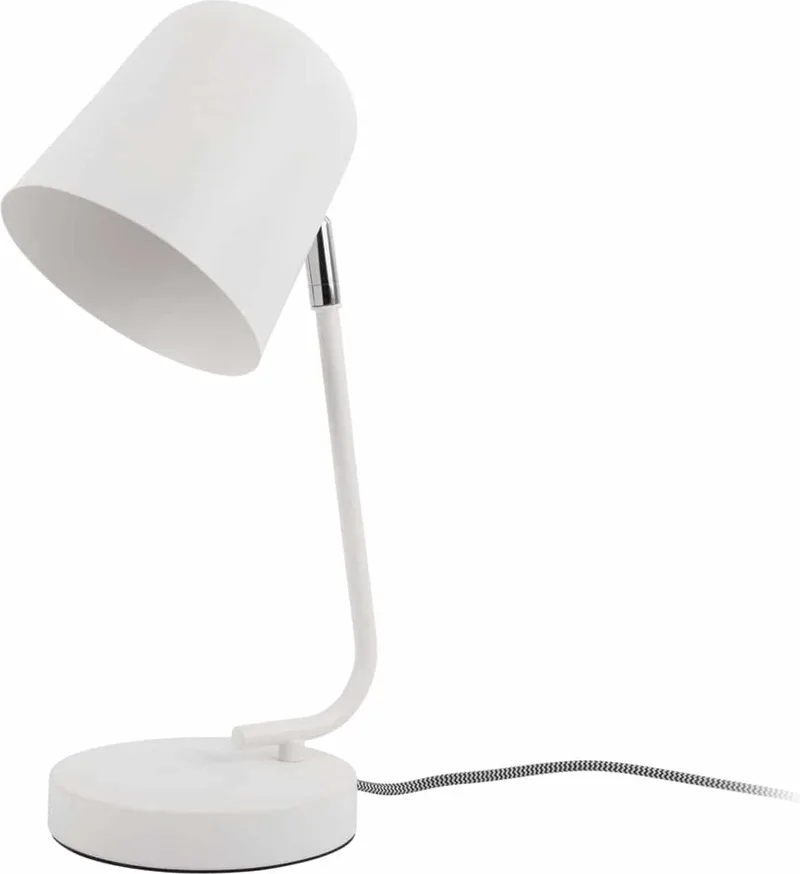 Tafellamp Encantar - Ø15cm - Scandinavisch de Leitmotiv en Blanc – photo du produit