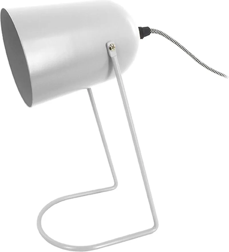 Tafellamp Enchant - IJzer Mat - 30x18cm - Scandinavisch de Leitmotiv en Blanc – photo du produit