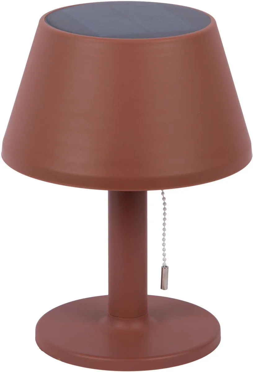 Tafellamp Esfera Solar - 20x20x26 cm de Leitmotiv en Rouge – photo du produit