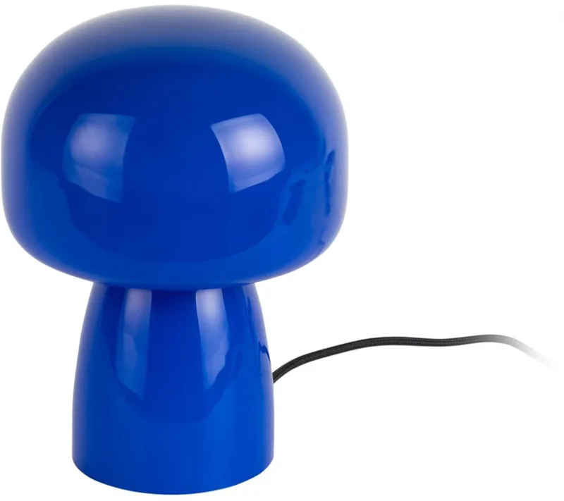 Tafellamp Fervor - 15x15x20cm - Modern van Leitmotiv in Blauw – productfoto