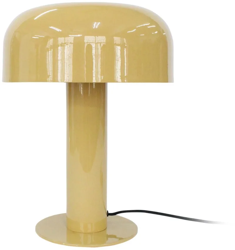 Tafellamp Fornido - 31x31x42cm - Modern de Leitmotiv en Jaune – photo du produit