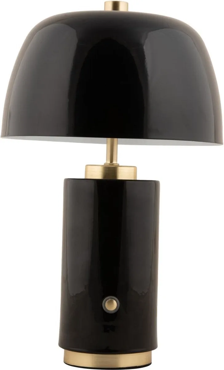 Tafellamp Freya LED - Ø18cm - Scandinavisch de Leitmotiv en Noir – photo du produit