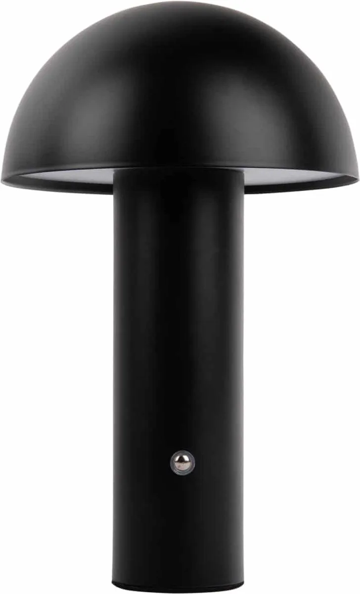 Tafellamp Fuego - Ø15cm - Scandinavisch by Leitmotiv in Black – product photo