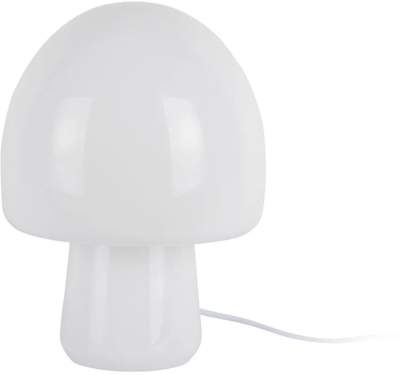 Tafellamp Gozar - 20x20x27cm - Modern de Leitmotiv en Blanc – photo du produit