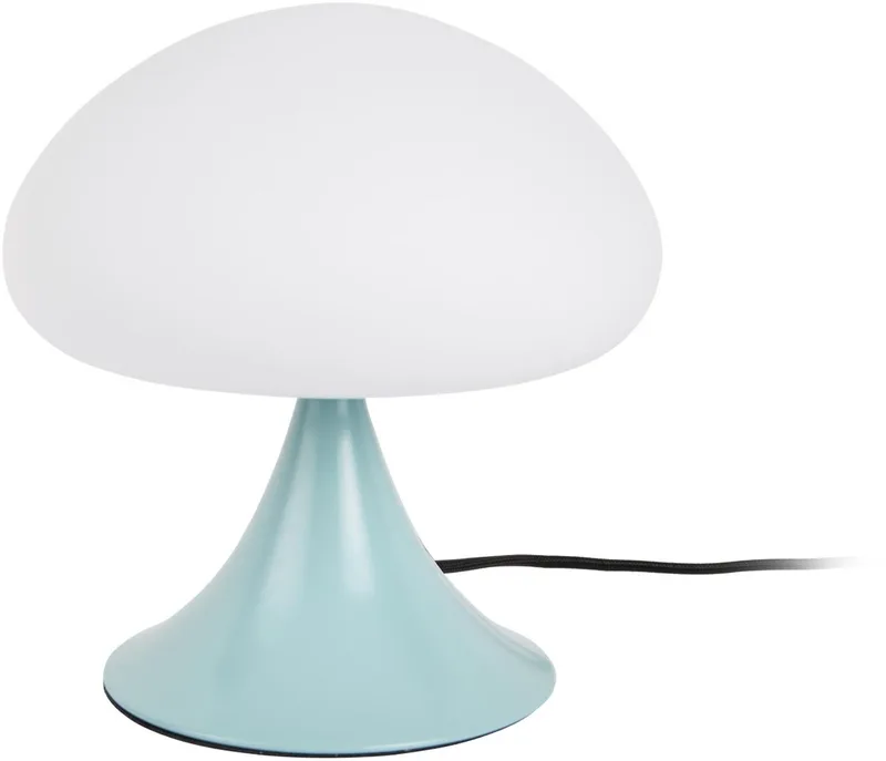 Tafellamp Hongo - Mistig - Ø20cm - Scandinavisch by Leitmotiv in Blue – product photo