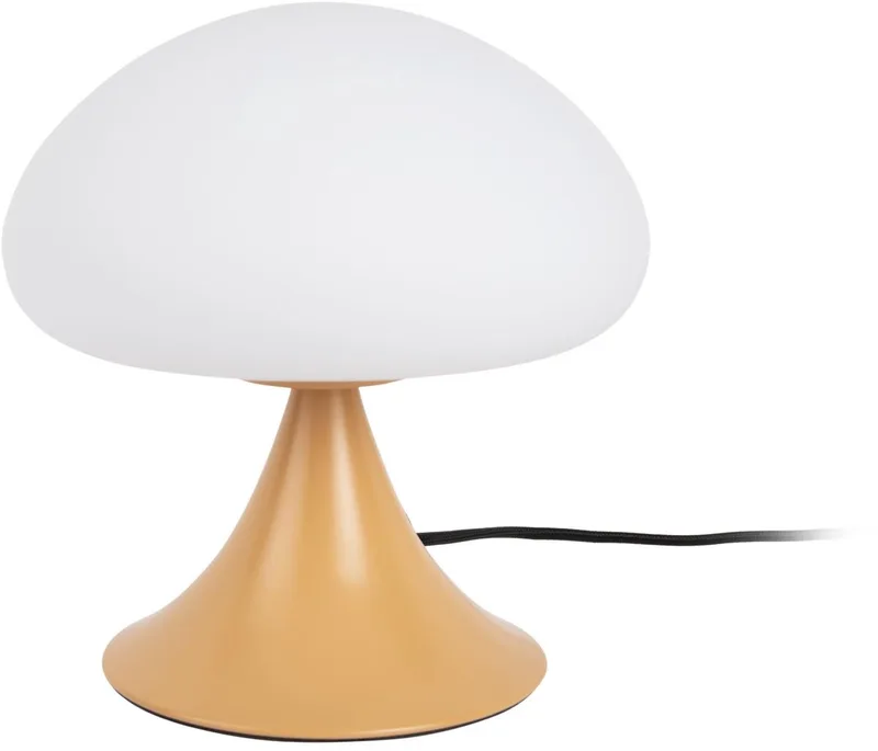 Tafellamp Hongo - Okergeel - Ø20cm - Scandinavisch de Leitmotiv en Jaune – photo du produit