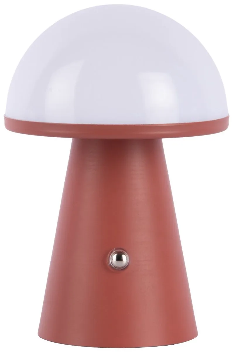 Tafellamp Incesante - 9x9x14cm - Modern de Leitmotiv en Rouge – photo du produit