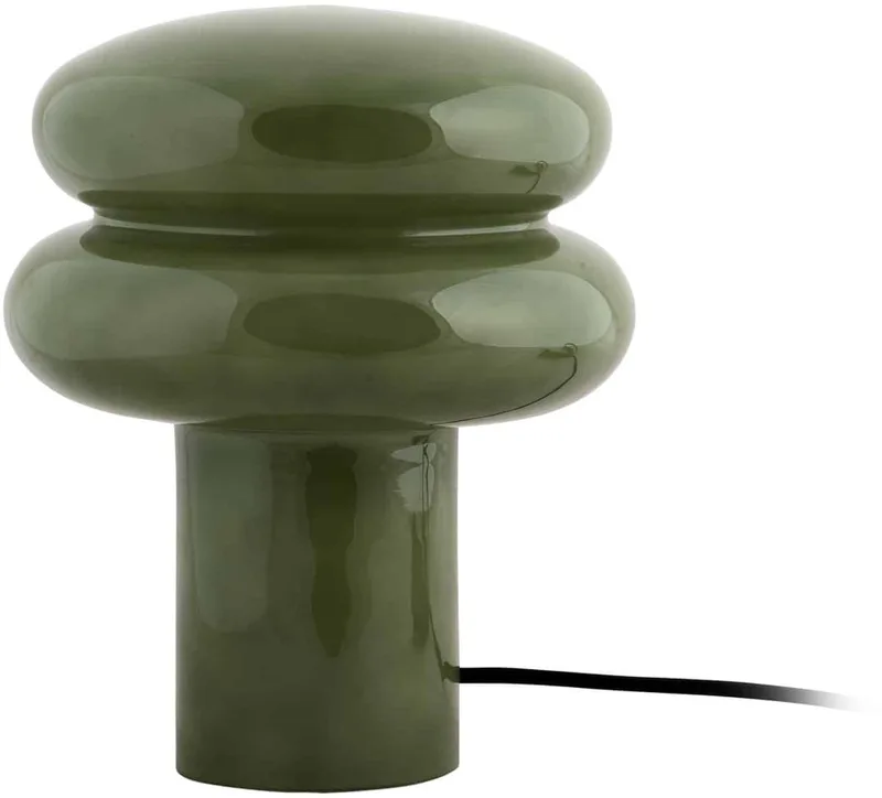 Tafellamp Incesante Double Ring - Jungle - Ø20cm - Modern de Leitmotiv en Vert – photo du produit