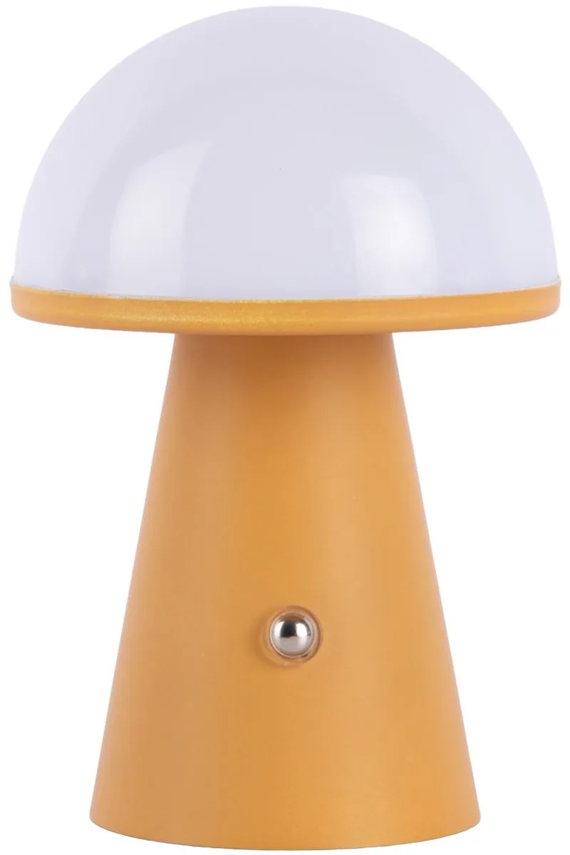 Tafellamp Incesante - Okergeel - 9x9x14cm - Modern de Leitmotiv en Jaune – photo du produit