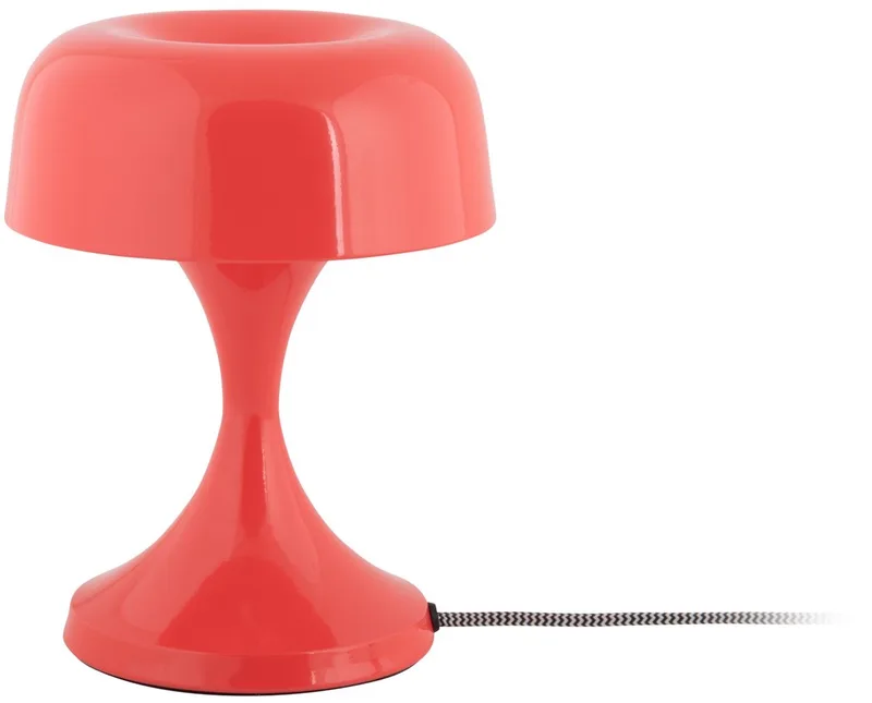 Tafellamp Moda Retro - 15.5x15.5x20cm - Modern by Leitmotiv in Red – product photo